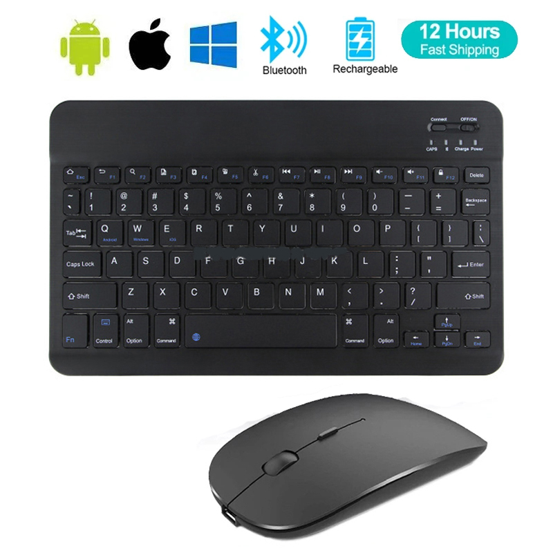 Laptop Accessories Combo - Беспроводная клавиатура, испанская, французская, Azerty, русская,