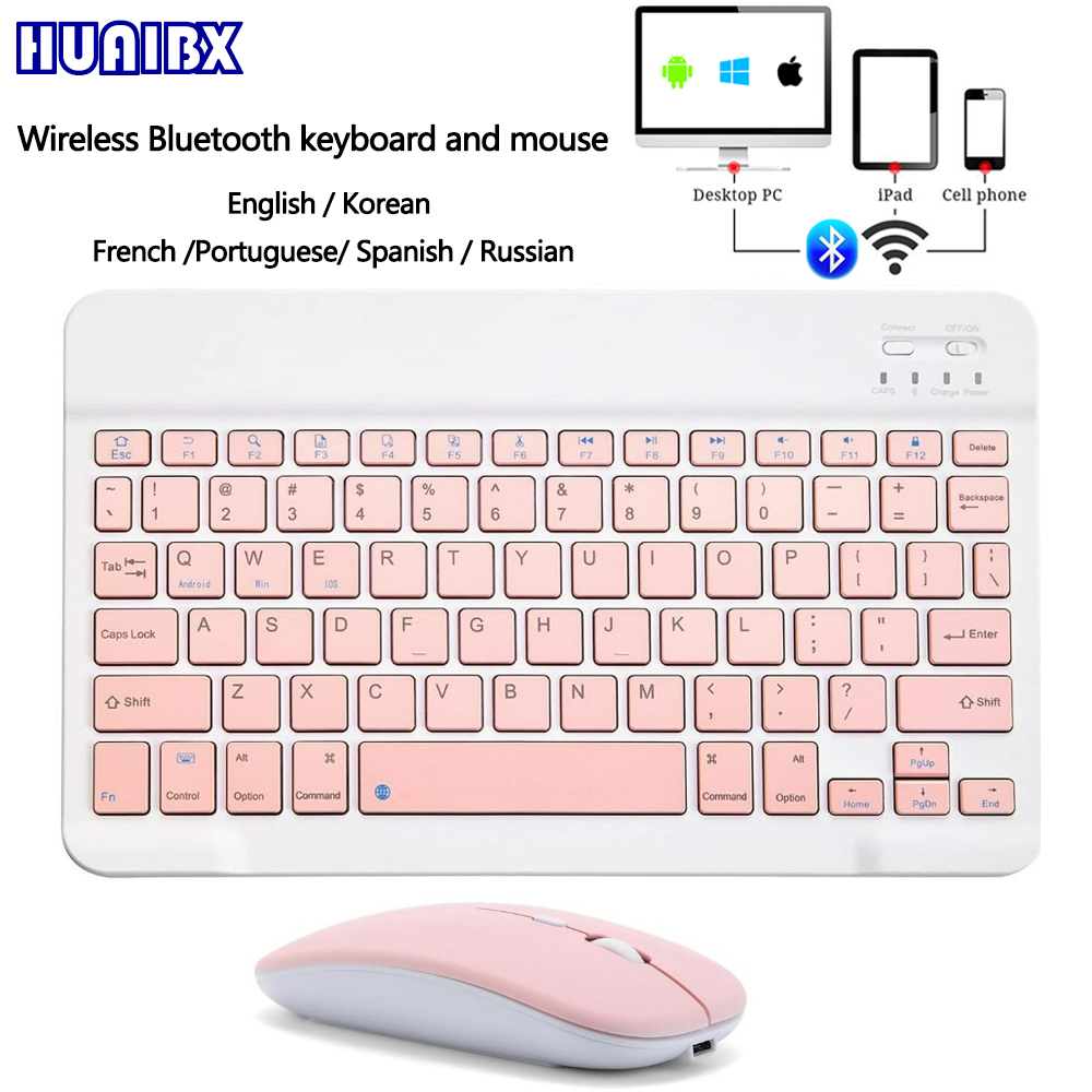 Laptop Accessories Combo - 10-дюймовая беспроводная мини-клавиатура Bluetooth для iPad,