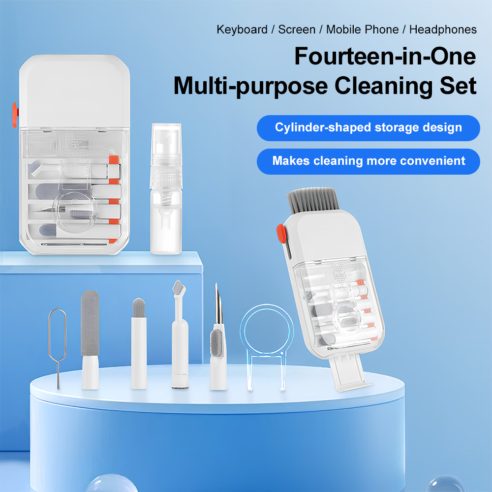 Laptop Accessories Cleaning Kit - Набор для чистки цифровой техники 14-в-1: