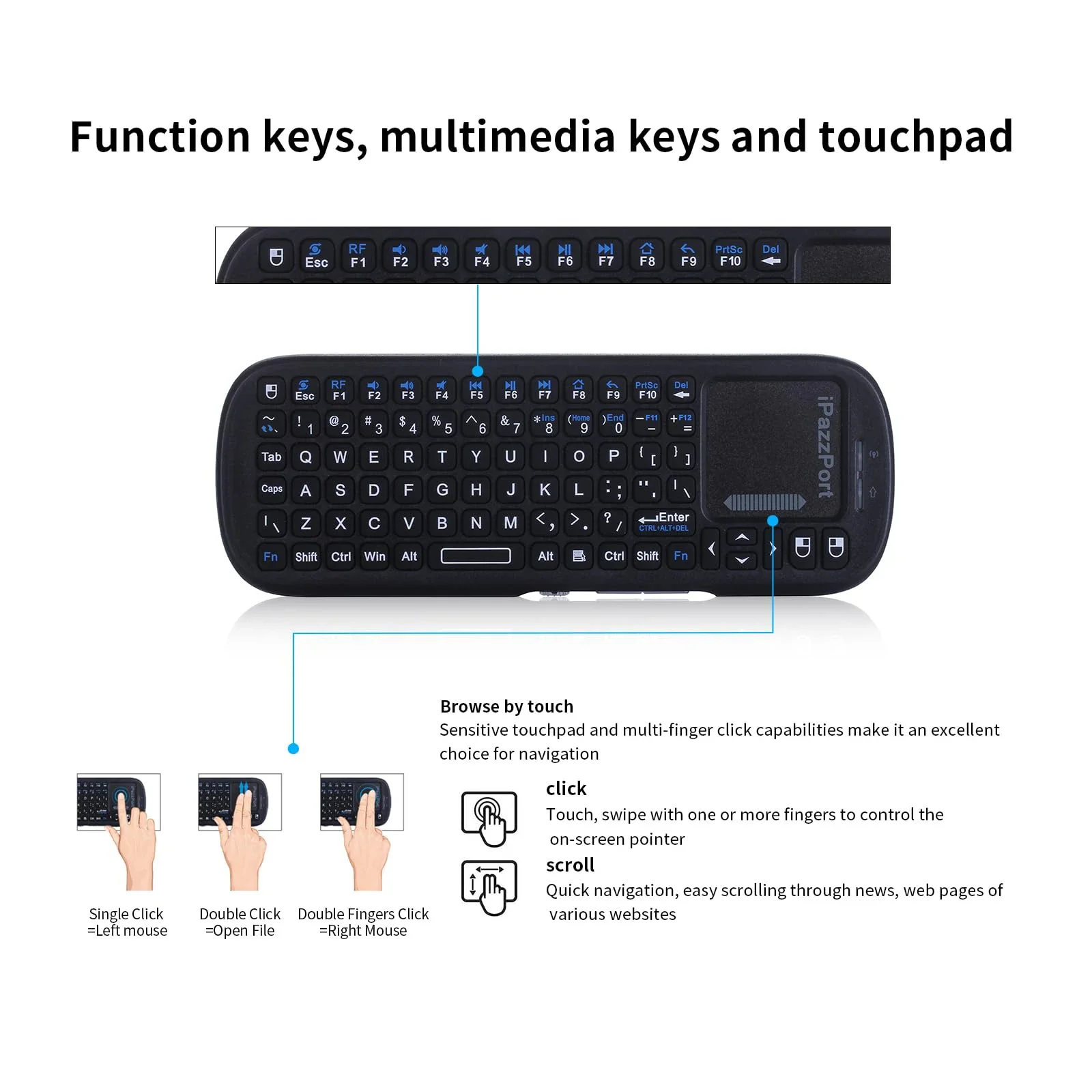 Беспроводная клавиатура IPazzP – обзор и цена Laptop Accessories Combo