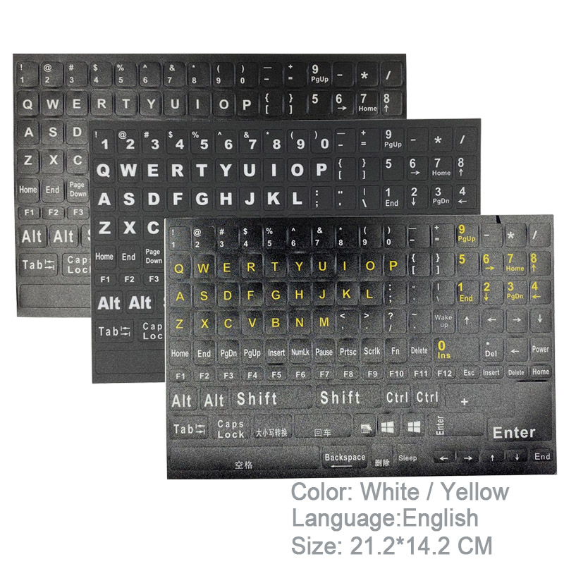 Наклейки SR на клавиатуру, вод – обзор и цена Keyboard Laptop Accessories