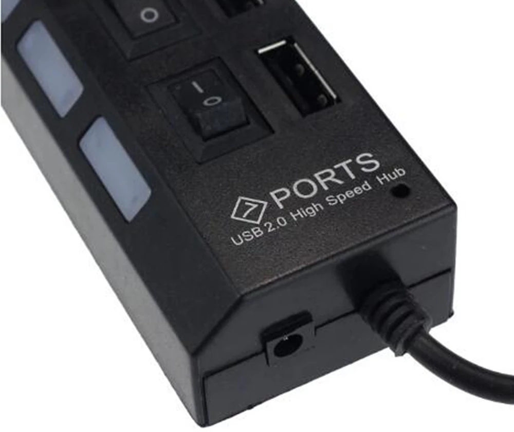 7-портовый USB 2.0-хаб-разветв – обзор и цена Laptop Accessories And Parts